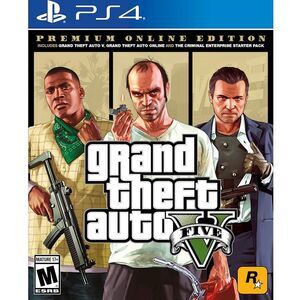 Grand Theft Auto V Premium Online Edition for PlayStation 4 StandardEdition